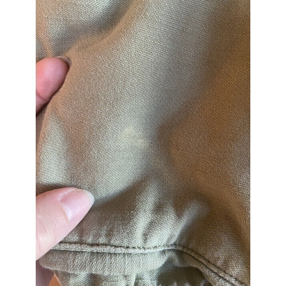 America Eagle Army Green Sweatshirt Jacket Sz.S - Picture 8 of 8